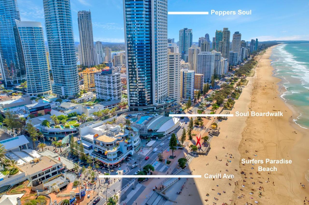 Soul Beachfront 3Brm Ocean View - Optimise Bnb Gold Coast Esterno foto